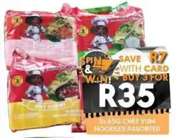 OBC Meat & Chicken Chef Yum Noodles Assorted offer