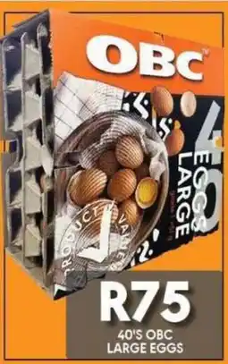 OBC Meat & Chicken OBC Large Eggs offer