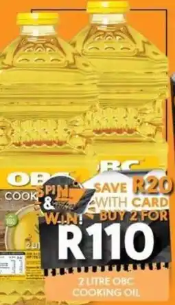 OBC Meat & Chicken OBC Cooking Oil offer