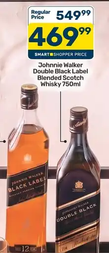 Pick n Pay Hypermarket Johnnie Walker Double Black Label Blended Scotch Whisky offer