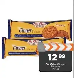 Check Star De Vries Ginger Biscuits offer