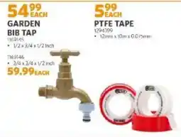BUCO GARDEN BIB TAP offer