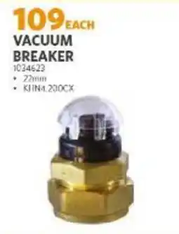 BUCO VACUUM BREAKER offer