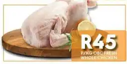 OBC Meat & Chicken OBC FRESH WHOLE CHICKEN offer