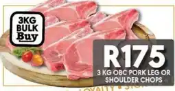 OBC Meat & Chicken OBC PORK LEG OR SHOULDER CHOPS offer