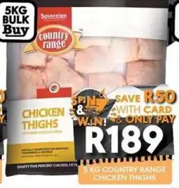 OBC Meat & Chicken Country Range Chicken Thighs offer