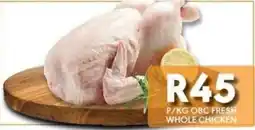 OBC Meat & Chicken OBC FRESH WHOLE CHICKEN offer