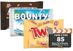Check Star Mars/Twix/Bounty/Snickers Mini Bags offer