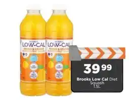 Check Star Brooks Low Cal Diet Squash offer