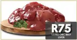 OBC Meat & Chicken 1.5 KG OBC BEEF LIVER offer
