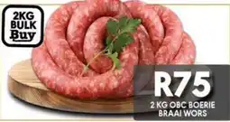 OBC Meat & Chicken OBC Boerie Braai Wors offer