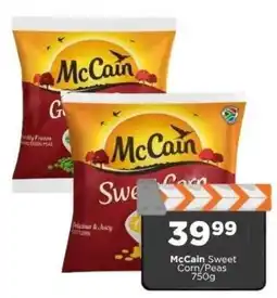 Check Star McCain Sweet Corn/Peas offer