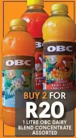 OBC Meat & Chicken OBC Dairy Blend Concentrate Assorted offer