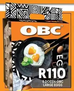 OBC Meat & Chicken OBC large eggs offer
