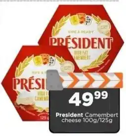Check Star President Camembert cheese offer