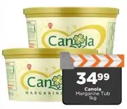 Check Star Canola Margarine Tub offer