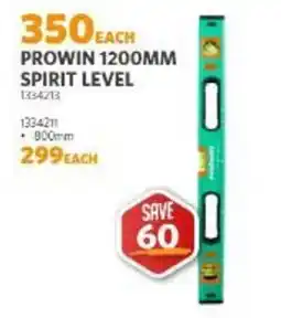 BUCO PROWIN 1200MM SPIRIT LEVEL offer