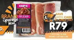 OBC Meat & Chicken OBC Prime Cut Bacon offer