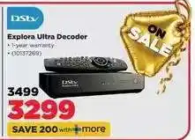 HiFi Corp DSTV Explora Ultra Decoder offer
