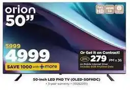 HiFi Corp orion 50 offer