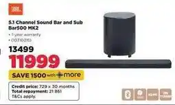 HiFi Corp 5.1 Channel Sound Bar and Sub Bar500 MK2 offer