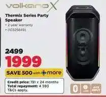 HiFi Corp VolkanoX Thermix Series Party Speaker offer