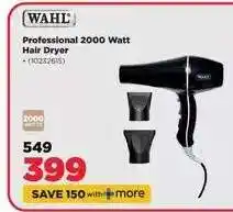 HiFi Corp WAHL Professional 2000 Watt Hair Dryer offer
