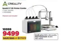 HiFi Corp Creality SparkX i7 3D Printer Combo offer