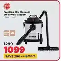 HiFi Corp Proclean 20L Stainless Steel W&D Vacuum offer