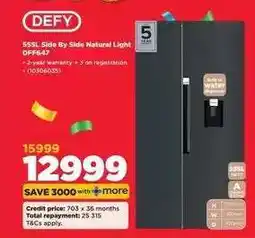 HiFi Corp DEFY 555L Side By Side Natural Light DFF647 offer