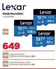 HiFi Corp Lexar 128GB microSDXC offer