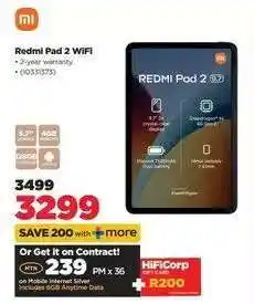 HiFi Corp Redmi Pad 2 WiFi offer
