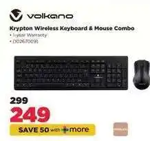 HiFi Corp Volkano Krypton Wireless Keyboard & Mouse Combo offer