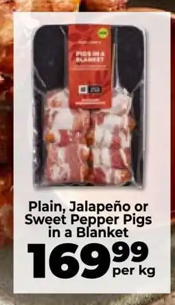 Food Lover's Market Plain, Jalapeño or Sweet Pepper Pigs in a Blanket offer