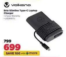 HiFi Corp Volkano Brio Slimline Type-C Laptop Charger offer