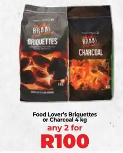 Food Lover's Market Food Lover’s Briquettes or Charcoal 4 kg offer