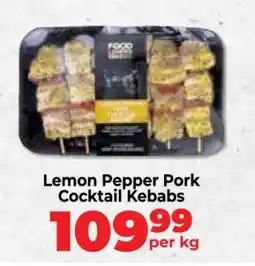 Food Lover's Market Lemon Pepper Pork Cocktail Kebabs offer