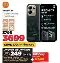 HiFi Corp Redmi 17 offer