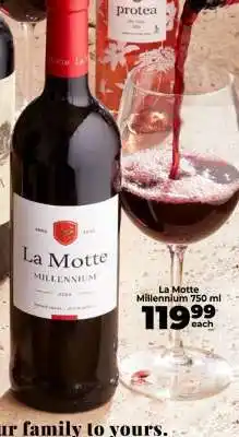 Food Lover's Market La Motte Millennium 750 ml offer