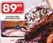 Pick n Pay Pork spare ribs offer