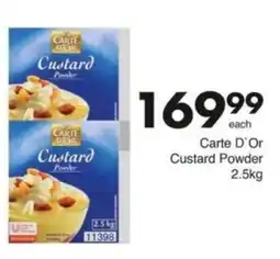 Save Hyper Carte D'Or Custard Powder offer