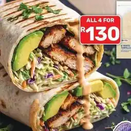 Pick n Pay Chicken wraps offer