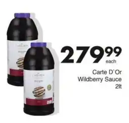 Save Hyper Carte D'Or Wildberry Sauce offer
