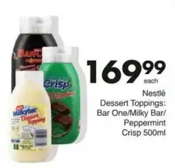Save Hyper Nestlé Dessert Toppings offer