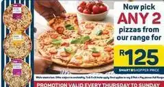 Pick n Pay Pick n pay - any 2 pizzas offer