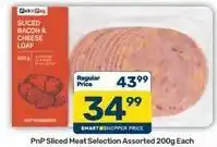 Pick n Pay Sliced bacon & cheese loaf offer