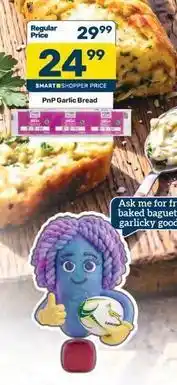 Pick n Pay Pnp garlic bread offer