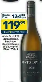 Pick n Pay Alvi's drift - chenin blanc, pinotage, special cuvee or sauvignon blanc offer
