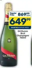Pick n Pay Mumm - brut champagne offer