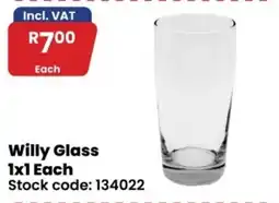 Africa Cash and Carry Willy Glass offer